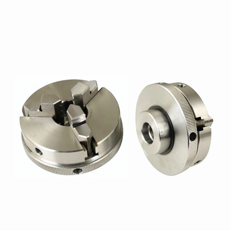 CNC Wood Lathe Chuck 3 Jaw 4 50/65/80/90mm Manual Self-centering for DIY Metal Router Engraver Tools Kit | Инструменты