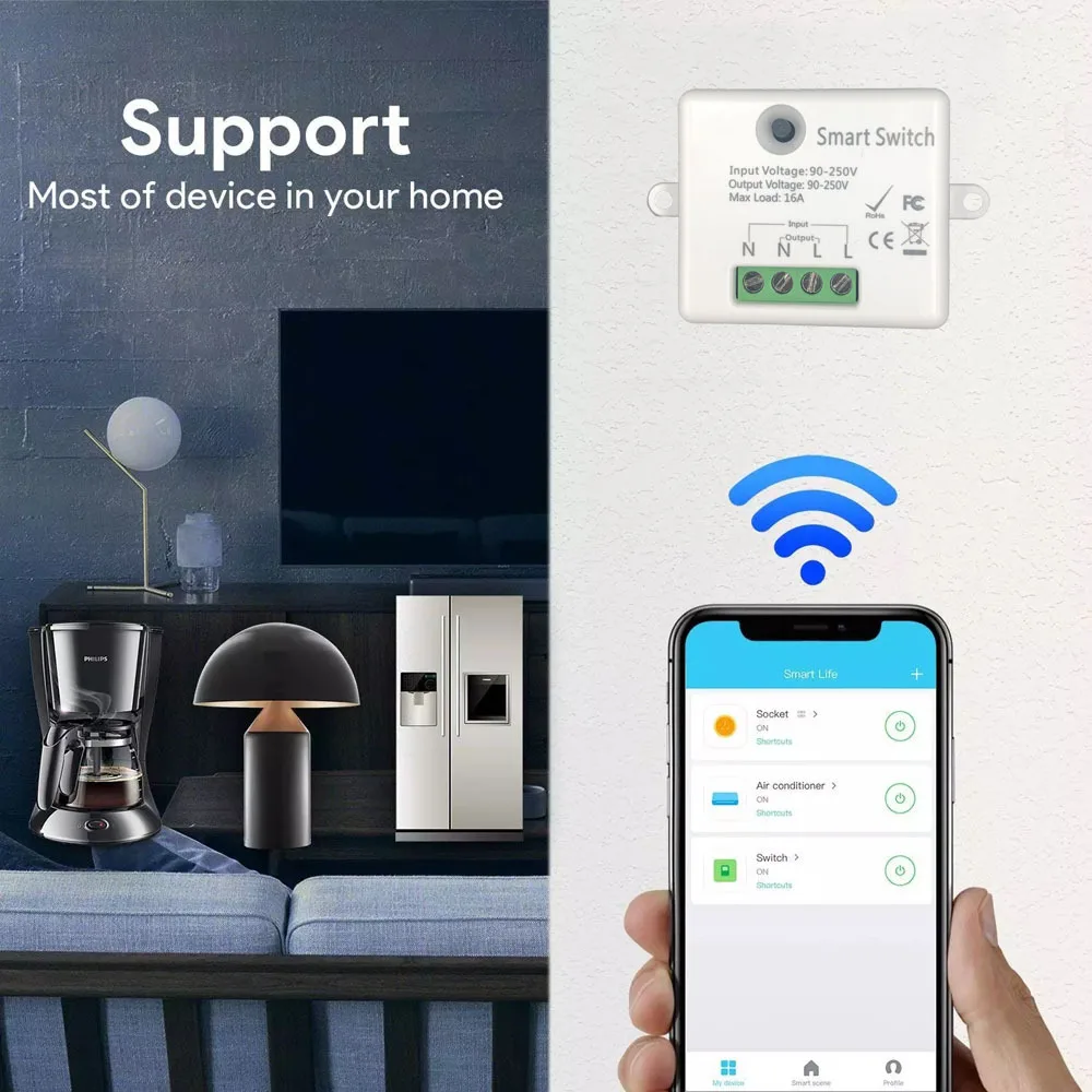 Smart Socket Switch Plug Wifi Smart Switch And Socket Box Work With Amazon Alexa And Google Home
Smart Socket Switch Plug Wifi Smart Switch And Socket Box Work With Amazon Alexa And Google Home