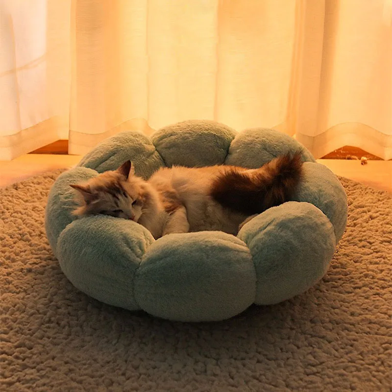 Flower Shaped Cat Cushion Cozy Pet Beds Super Soft Plush Dog Basket Sun Bed Warm Calming Fluffy Lovely Sleeping Bag Cushion Mat
Flower Shaped Cat Cushion Cozy Pet Beds Super Soft Plush Dog Basket Sun Bed Warm Calming Fluffy Lovely Sleeping Bag Cushion Mat