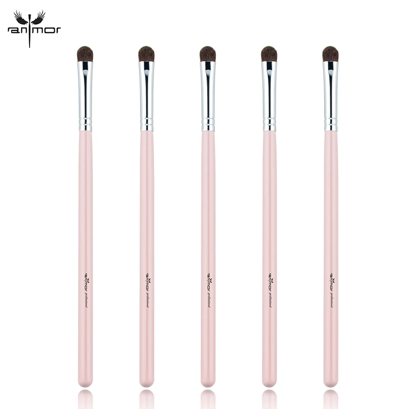 

Anmor 5Pcs Eyeshadow Makeup Brushes Eyebrow Shader Make Up Brush High Quality Horse Hair Eye Blending Gift Set for Women