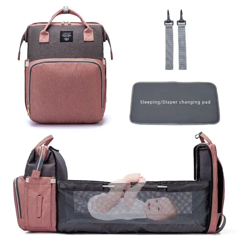 Multifunctional Diaper Bag Backpack Travel Portable Large Capacity 
Multifunctional Diaper Bag Backpack Travel Portable Large Capacity