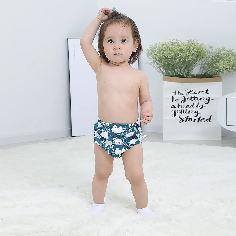 2 Pack Baby Diapers Panties Absorbent Ecological Training Pants 6 Layer Reusable Cotton Cloth Nappies Kids Toddler Washable
2 Pack Baby Diapers Panties Absorbent Ecological Training Pants 6 Layer Reusable Cotton Cloth Nappies Kids Toddler Washable
