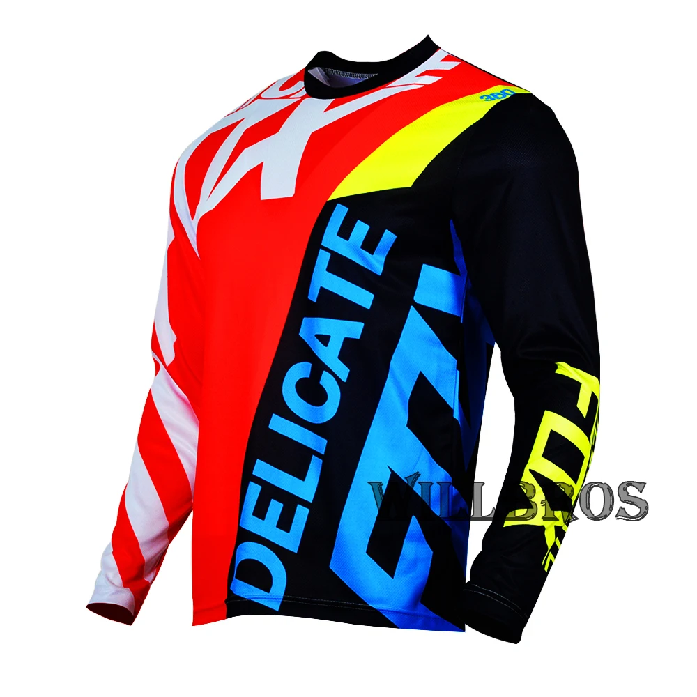 

Motocross Racing Jersey 360 Creo Riding Long Sleeve Mountain MX Dirt Bike Offroad Cycling Motorcycle Moto Clothes Mens