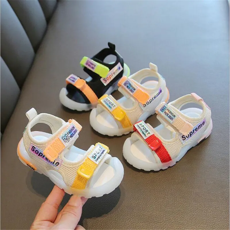 Baby sandals 2021 summer new fashion children's casual beach shoes baby soft bottom non slip Baotou walking shoes
Baby sandals 2021 summer new fashion children's casual beach shoes baby soft bottom non slip Baotou walking shoes
