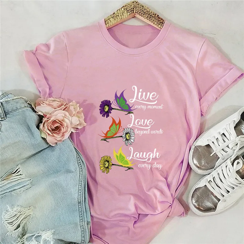 Summer Plus Size Women TShirt 100%Cotton Top Butterfly Flower Print Shirt O-Neck Short Sleeve Tees Oversized Woman Tshirts S-5XL
Summer Plus Size Women TShirt 100%Cotton Top Butterfly Flower Print Shirt O-Neck Short Sleeve Tees Oversized Woman Tshirts S-5XL