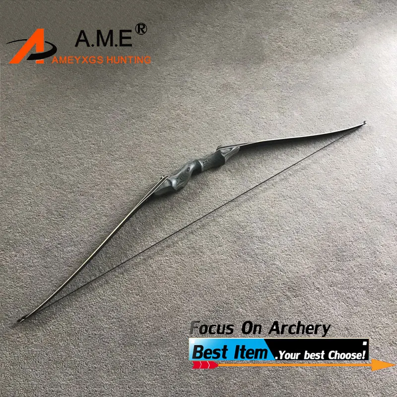 1PC 60" Archery American Hunting Bow Take Down Recurve Bow Right Hand Black Color Gift Arrow Rest 30-60bls Bamboo Limb Hunting
1PC 60" Archery American Hunting Bow Take Down Recurve Bow Right Hand Black Color Gift Arrow Rest 30-60bls Bamboo Limb Hunting