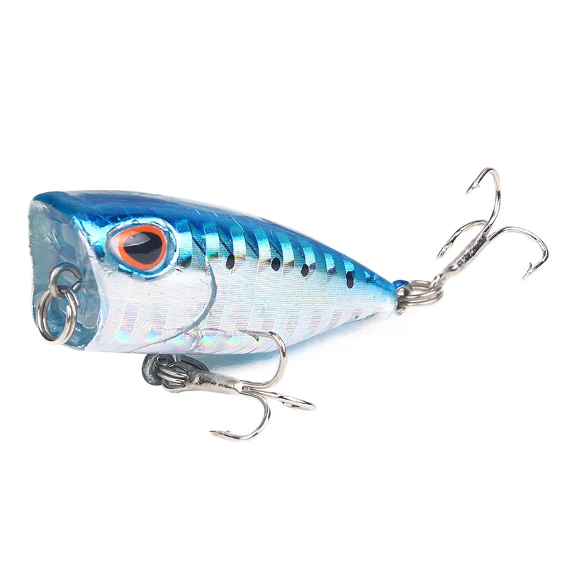 1Pcs 4cm 3.3g Popper Fishing Lure Hard Artificial Bait Topwater with 2 Treble Hooks Fishing wobbler Crankbait Pesca
1Pcs 4cm 3.3g Popper Fishing Lure Hard Artificial Bait Topwater with 2 Treble Hooks Fishing wobbler Crankbait Pesca