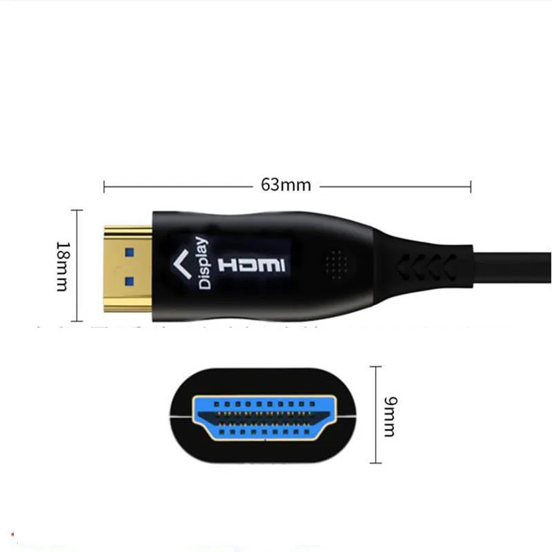 

Оптоволоконный кабель HDMI 2,0 (UHD), видео-и аудиокабель HDMI, 2 м, 3 м, 4 м, 5 м, 4K, для домашнего кинотеатра, кабели HDMI высокого качества, без посещения