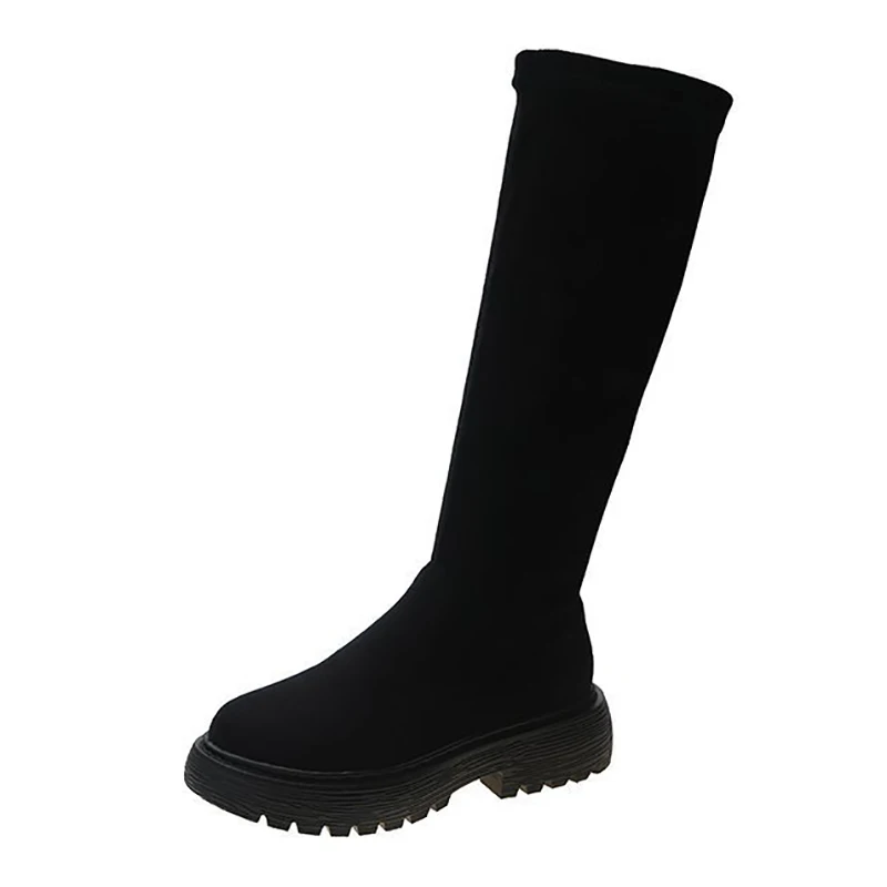 Winter for woman new fashion sexy consice shoes Round toe concise Slip on suede new boots Matin boots Knee high boots 40
Winter for woman new fashion sexy consice shoes Round toe concise Slip on suede new boots Matin boots Knee high boots 40