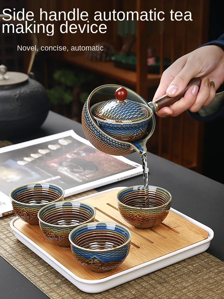 Tea Set Small Set Lazy Man Automatic Tea Making Artifact Tea Pot Portable Travel Tea Set Household Japanese Simple Tea Set Cup
Tea Set Small Set Lazy Man Automatic Tea Making Artifact Tea Pot Portable Travel Tea Set Household Japanese Simple Tea Set Cup