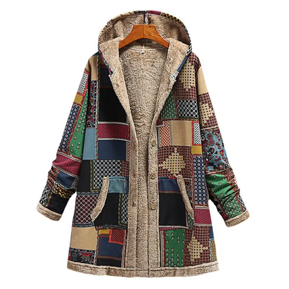 2021 Winter Vintage Women Coat Keep Warm hick Fleece Hooded Long Jacket with Pocket Ladies Overcoat Loose Coat for Women Outwear
2021 Winter Vintage Women Coat Keep Warm hick Fleece Hooded Long Jacket with Pocket Ladies Overcoat Loose Coat for Women Outwear
