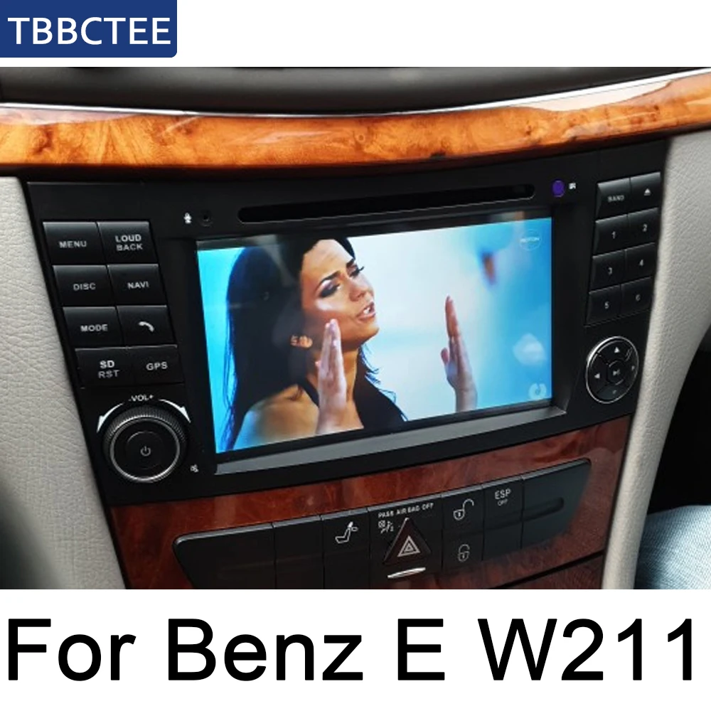 Автомобильный мультимедийный плеер для Mercedes Benz E Class W211 2002 ~ 2009 NTG Android