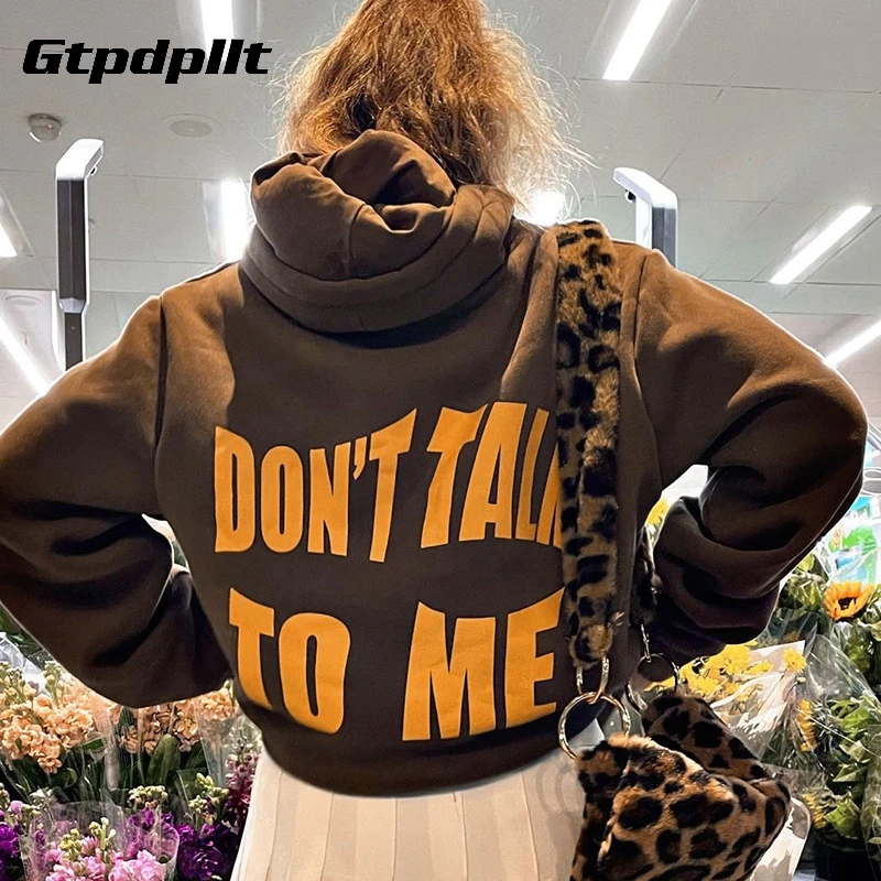 Gtpdpllt Letter Print Y2K Brown Women Hoodie Oversized Long Sleeve 2021 Autumn Winter Casual Loose Sweatshirts Fashion Pullover
Gtpdpllt Letter Print Y2K Brown Women Hoodie Oversized Long Sleeve 2021 Autumn Winter Casual Loose Sweatshirts Fashion Pullover