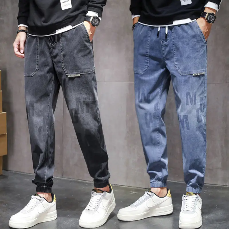 New British Style Men's Jeans Spring And Autumn Loose Legged Overalls Pants Fashion Street Casual Harlan Capris
New British Style Men's Jeans Spring And Autumn Loose Legged Overalls Pants Fashion Street Casual Harlan Capris