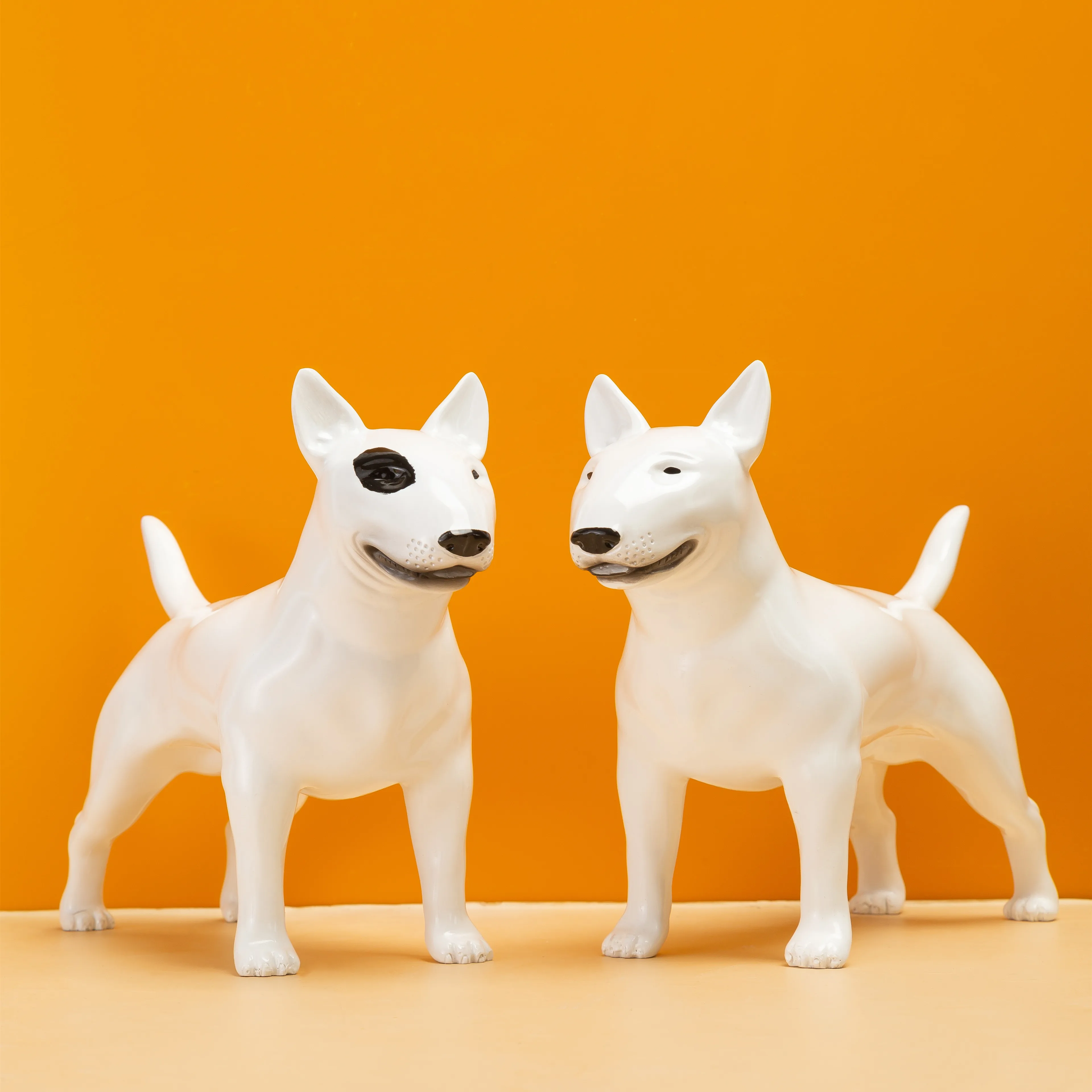 Solid Realistic Bull Terrier Statue Entrance Color Painted Creative Room Cabinet Office Decorations Resin Crafts Art Home Decor
Solid Realistic Bull Terrier Statue Entrance Color Painted Creative Room Cabinet Office Decorations Resin Crafts Art Home Decor