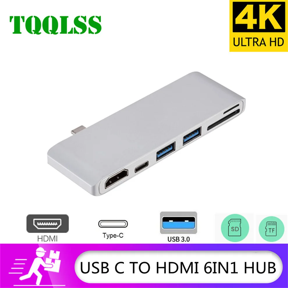 Адаптер usb-c Type-c на HDMI, 4K, Thunderbolt 3, концентратор USB 3,1 с концентратором 3,0, кардридер TF, SD, слот PD для MacBook Pro/Air/Huawei Mate
Адаптер usb-c Type-c на HDMI, 4K, Thunderbolt 3, концентратор USB 3,1 с концентратором 3,0, кардридер TF, SD, слот PD для MacBook Pro/Air/Huawei Mate
