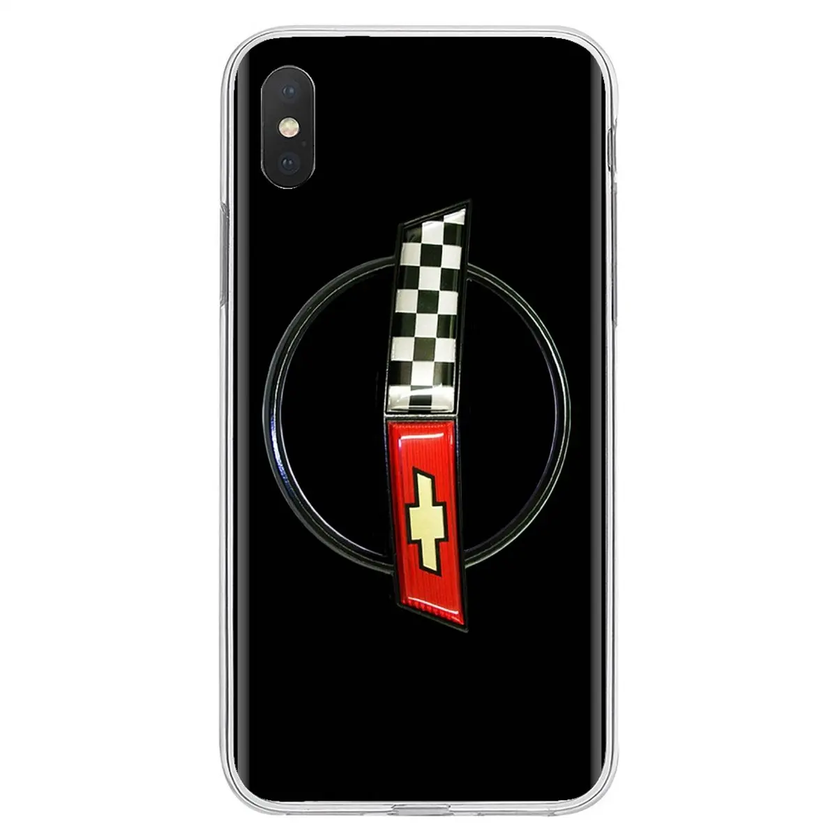 Силиконовый чехол для телефона гоночный автомобиль Corvette Two Skull Flag Huawei Mate Honor 4C 5C 5X 6X