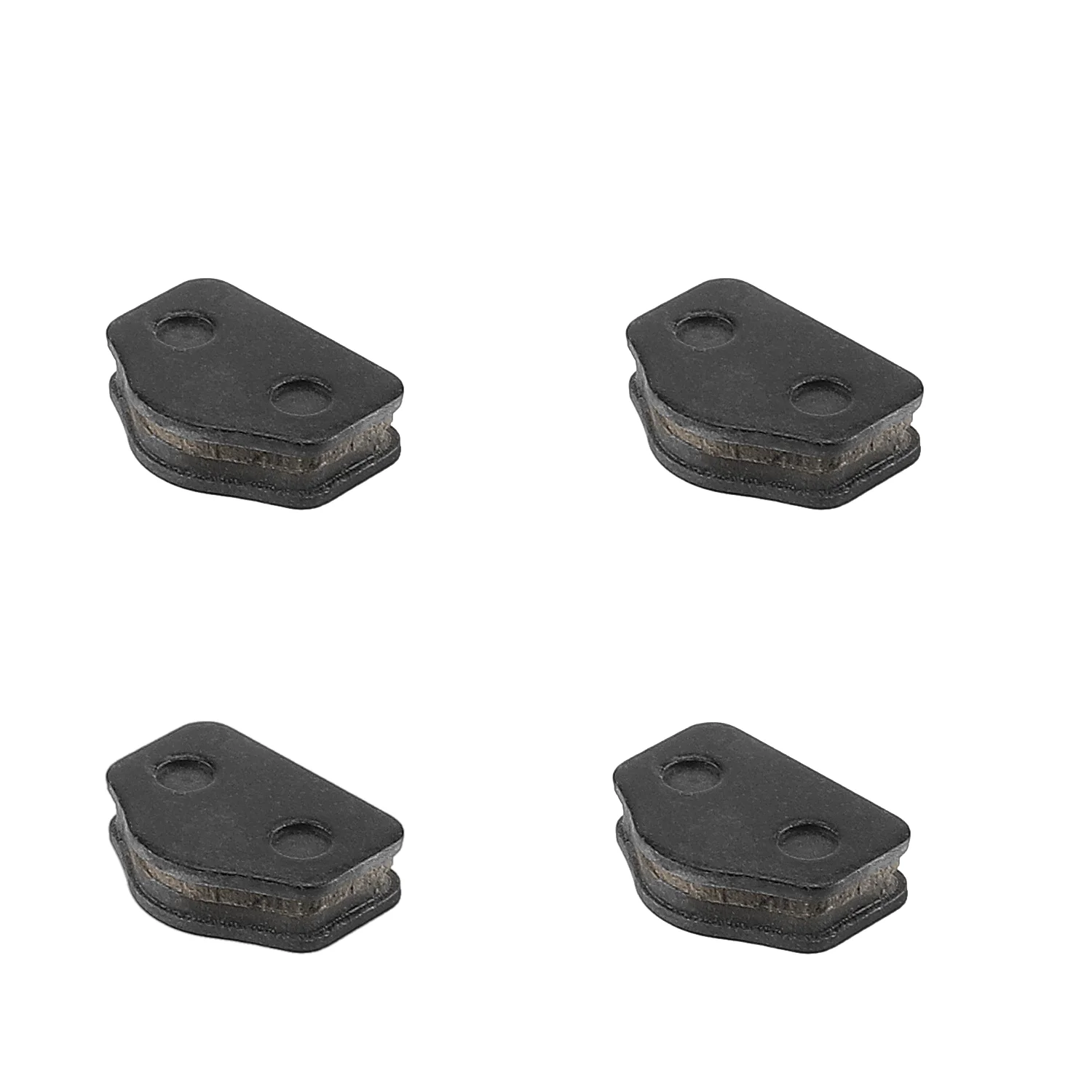 

O1 Pentagonal Semi-metallic Brake Pads for Matching the Same Contour Kit Cycling Riding Accessories Parts Black Brake Lining