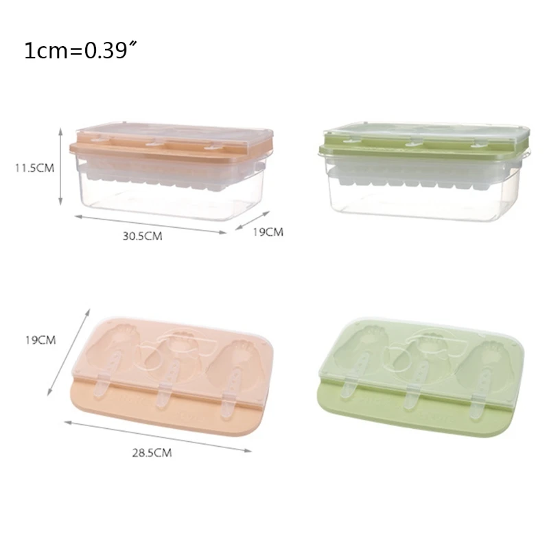 Flexible Mould for frozen Juice Fruit Puree and Yogurt and Ice Cubes for Whiskey Cocktail Not Freeze Your Hands 85DB
Flexible Mould for frozen Juice Fruit Puree and Yogurt and Ice Cubes for Whiskey Cocktail Not Freeze Your Hands 85DB