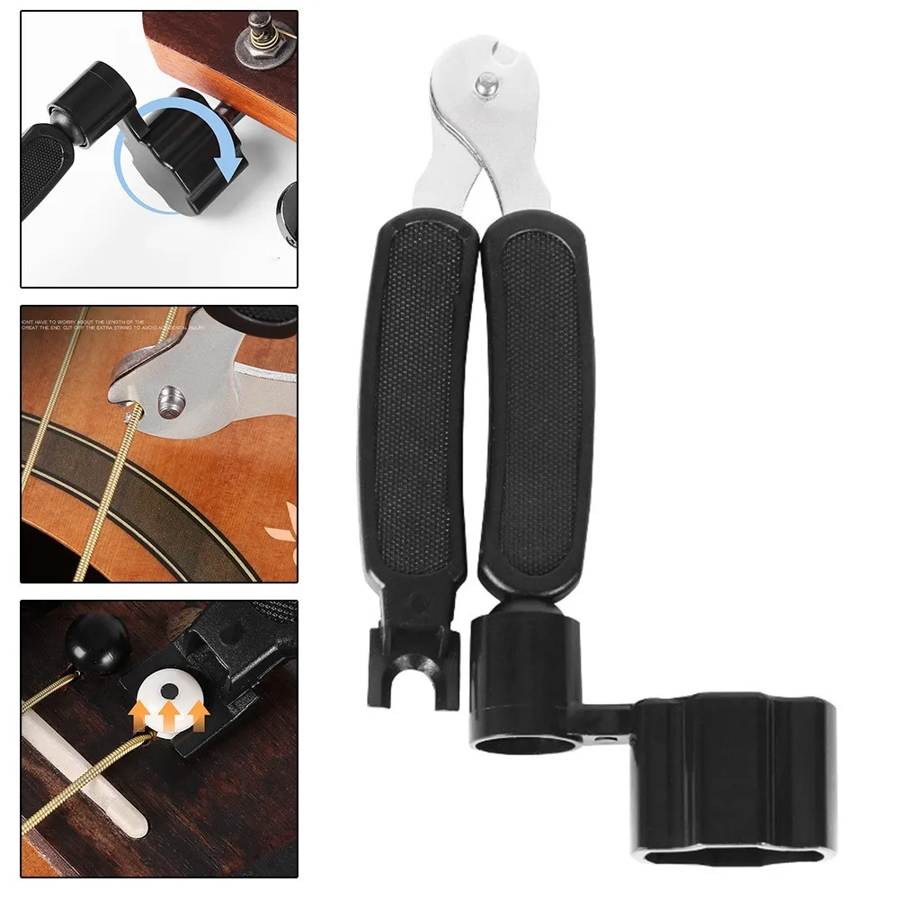 3 In 1 Guitar Peg String Winder Wrench Tool High Quality Metal Bridge Pin Puller Multifunction Guitar Repair Tool Accessories
3 In 1 Guitar Peg String Winder Wrench Tool High Quality Metal Bridge Pin Puller Multifunction Guitar Repair Tool Accessories