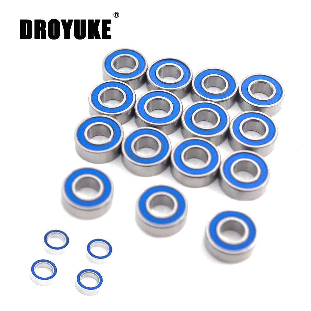 Комплект подшипников Droyuke, 19 шт., для модели 1/10 Traxxas rdler Bandit Slash2WD, Радиоуправляемый гусеничный автомобиль, синие шарикоподшипники
Комплект подшипников Droyuke, 19 шт., для модели 1/10 Traxxas rdler Bandit Slash2WD, Радиоуправляемый гусеничный автомобиль, синие шарикоподшипники