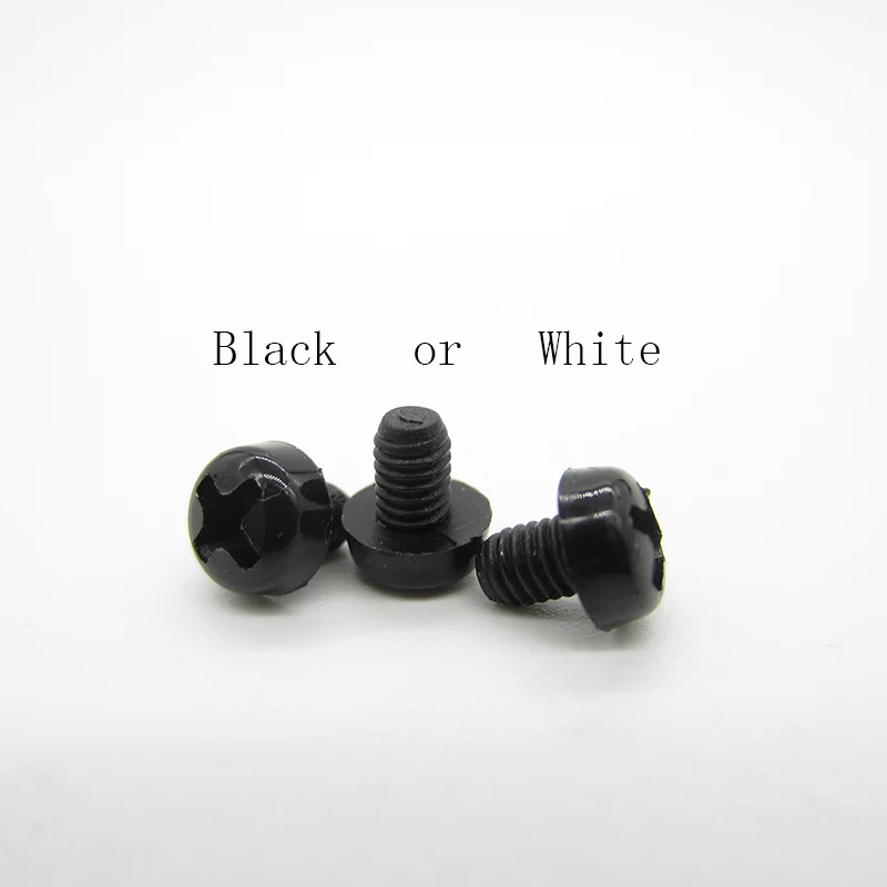 50pcs/Lot M2 m2.5 m3 m4 m5 m6 white/black Nylon Plastic insulation Phillips Cross Recessed round pan Head Machine Screw
50pcs/Lot M2 m2.5 m3 m4 m5 m6 white/black Nylon Plastic insulation Phillips Cross Recessed round pan Head Machine Screw