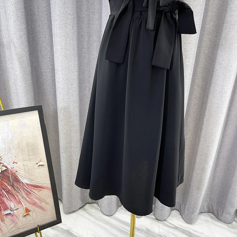 Vintage Summer Two Piece Dress Women Korean White Shirts Black Sundress for Women Streetwear Plus Size Dress vestidos
Vintage Summer Two Piece Dress Women Korean White Shirts Black Sundress for Women Streetwear Plus Size Dress vestidos