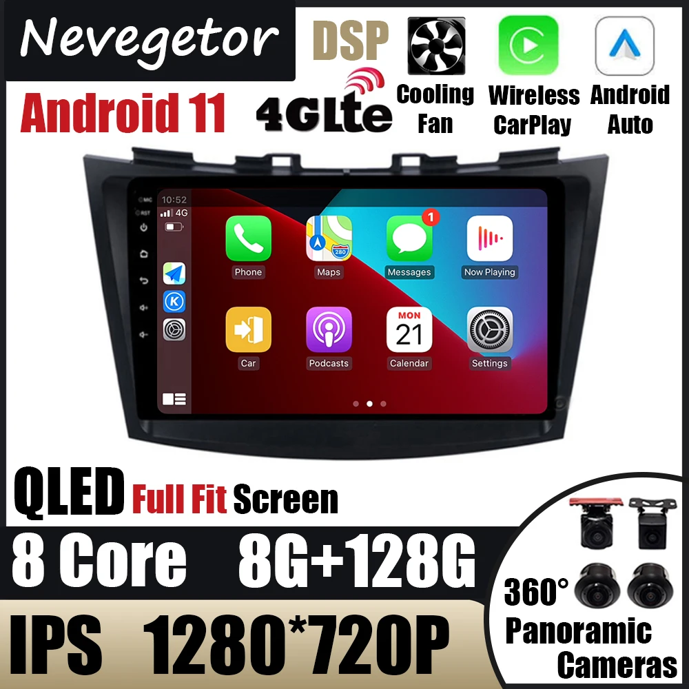 9" Android 11 GO Car DVD Player for Suzuki Swift 2011 2012 2013 2014 2015 Car Radio GPS Navigation WiFi Player 2din
9" Android 11 GO Car DVD Player for Suzuki Swift 2011 2012 2013 2014 2015 Car Radio GPS Navigation WiFi Player 2din