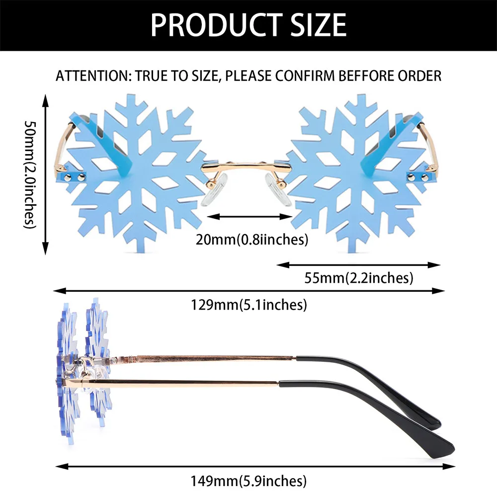 2021 New Fation Hot Sale 1PC Rimless Sunglasses Novelty Unique Party Eyeglasses Christmas Decor Fun Glasses for Women Men
2021 New Fation Hot Sale 1PC Rimless Sunglasses Novelty Unique Party Eyeglasses Christmas Decor Fun Glasses for Women Men