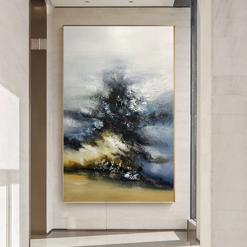 Pure hand-painted Oil Painting Abstract Decorative Painting Zao American Style Mural Paintings Vertical Version Of The Large Siz
Pure hand-painted Oil Painting Abstract Decorative Painting Zao American Style Mural Paintings Vertical Version Of The Large Siz