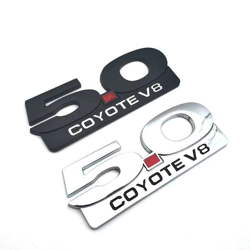 Metal 5.0 Coyote V8 Logo Car Emblem Rear Trunk Accessories Sticker Auto Badge Decal 
Metal 5.0 Coyote V8 Logo Car Emblem Rear Trunk Accessories Sticker Auto Badge Decal