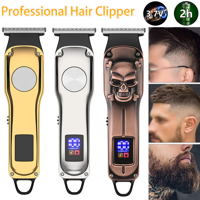 Professional Electric Hair Clipper T9 Retro Oil Head Carved Beard Hair Trimmer For Man LED Digital Display Hair Cutting Machine
Professional Electric Hair Clipper T9 Retro Oil Head Carved Beard Hair Trimmer For Man LED Digital Display Hair Cutting Machine