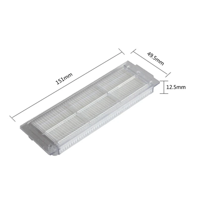 Hepa Filter for Xiaomi Mijia Robot STYJ02YM Mi Mop Pro for Conga 3490 for Viomi V2 PRO V3 SE V-RVCLM21B
Hepa Filter for Xiaomi Mijia Robot STYJ02YM Mi Mop Pro for Conga 3490 for Viomi V2 PRO V3 SE V-RVCLM21B