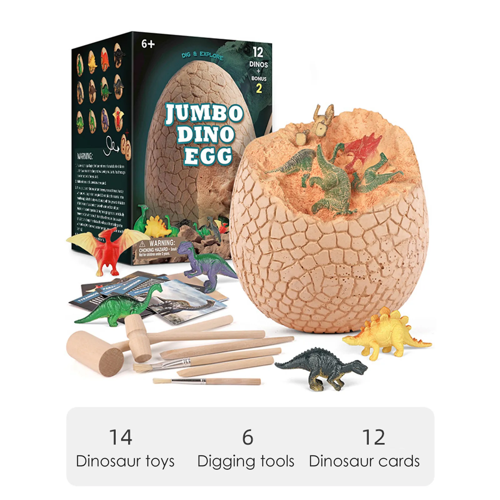 Kids Dinosaur Egg Digging Toy Set Archaeology Excavation Dino Egg Dig Kit Simulation Dinosaur Model Toys Learning Funny big sale
Kids Dinosaur Egg Digging Toy Set Archaeology Excavation Dino Egg Dig Kit Simulation Dinosaur Model Toys Learning Funny big sale