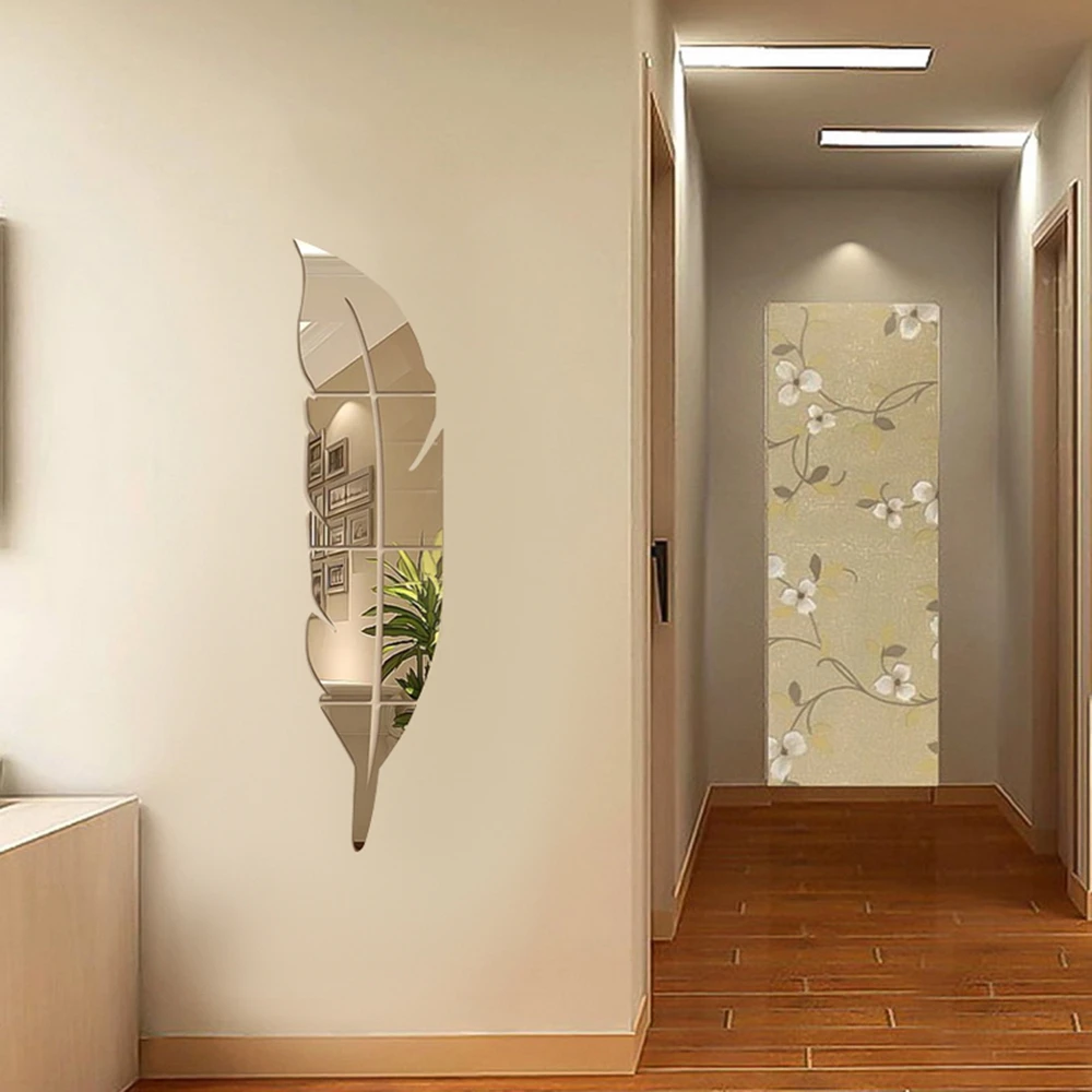 Feather 3D Acrylic Mirror Wall Stickers DIY Art Wall Decoration Decals Home Decor Living Room Mirrored Decorative Sticker
Feather 3D Acrylic Mirror Wall Stickers DIY Art Wall Decoration Decals Home Decor Living Room Mirrored Decorative Sticker