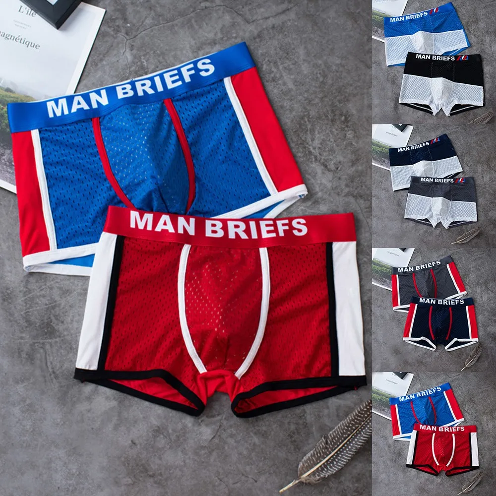 4 Pcs Men Sexy Boxer Shorts Ice Silk Mesh Breathable Underpants Quick Dry Briefs Bikini Underwear Causal Homewear Shorts Fashion
4 Pcs Men Sexy Boxer Shorts Ice Silk Mesh Breathable Underpants Quick Dry Briefs Bikini Underwear Causal Homewear Shorts Fashion