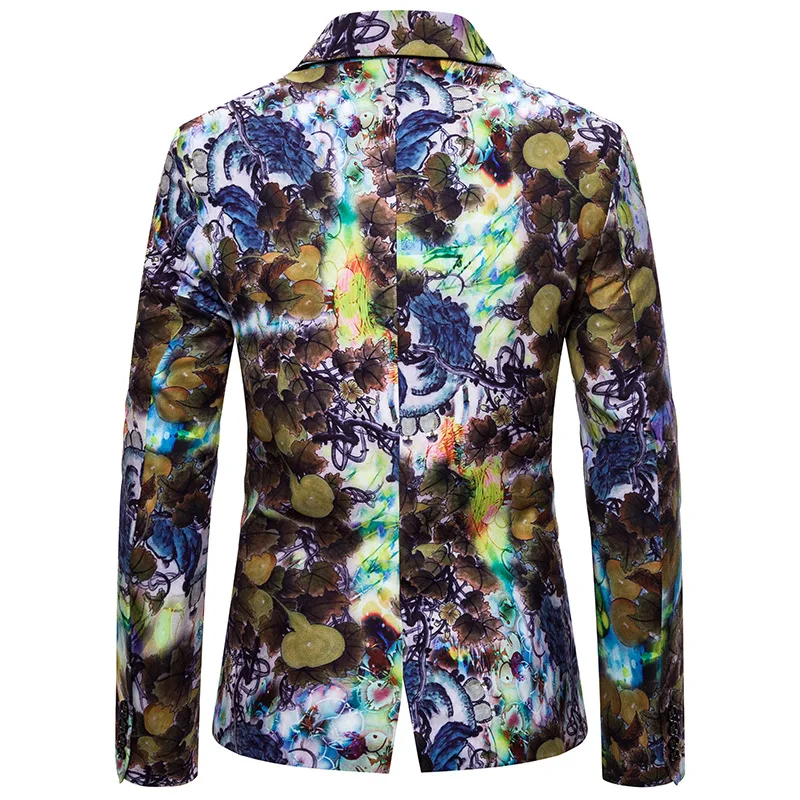 2019 men spend leisure suit youth fall 3 d digital printing single suit European size 
2019 men spend leisure suit youth fall 3 d digital printing single suit European size