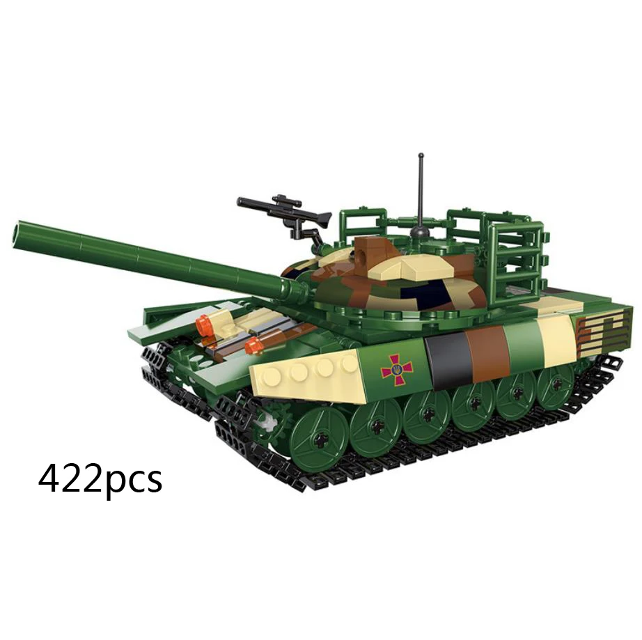 WW2 military T72 Main battle tank batisbricks moc building block world war Soviet Union army forces brick toys for boys gifts
WW2 military T72 Main battle tank batisbricks moc building block world war Soviet Union army forces brick toys for boys gifts