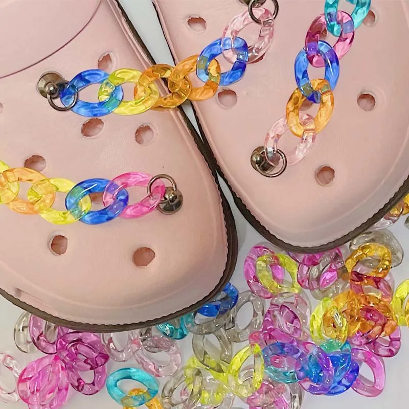 Free Collocation Colorful Chain Crocs Charms Women Shoes Clogs Decorations Accessories Kids Jeans Set JIBZ Crocs Fit Gifts
Free Collocation Colorful Chain Crocs Charms Women Shoes Clogs Decorations Accessories Kids Jeans Set JIBZ Crocs Fit Gifts