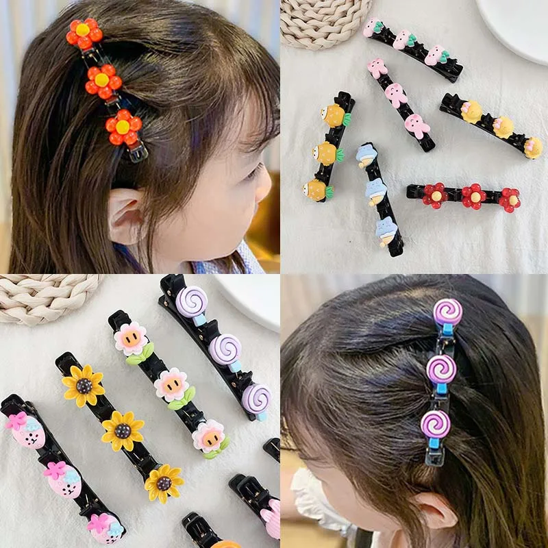 New Baby Girls Cute Cartoon Flower Fruit Ornament Hair Clips Children Sweet Hairpins Kids Hair Accessories
New Baby Girls Cute Cartoon Flower Fruit Ornament Hair Clips Children Sweet Hairpins Kids Hair Accessories