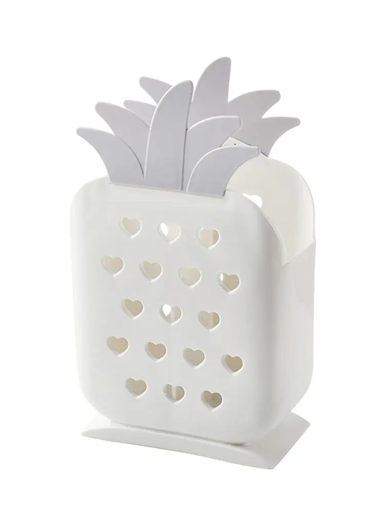Kitchen Utensils Chopsticks Holder Drying Rack Pineapple Shaped Flatware Basket 
Kitchen Utensils Chopsticks Holder Drying Rack Pineapple Shaped Flatware Basket