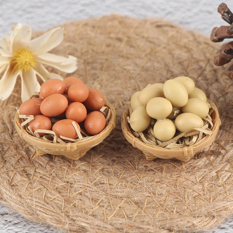 1:12 Scale Dollhouse Miniature Accessories Kitchen Food Mini Egg with Egg Baskets for Doll House Cooking Game food 1Set
1:12 Scale Dollhouse Miniature Accessories Kitchen Food Mini Egg with Egg Baskets for Doll House Cooking Game food 1Set