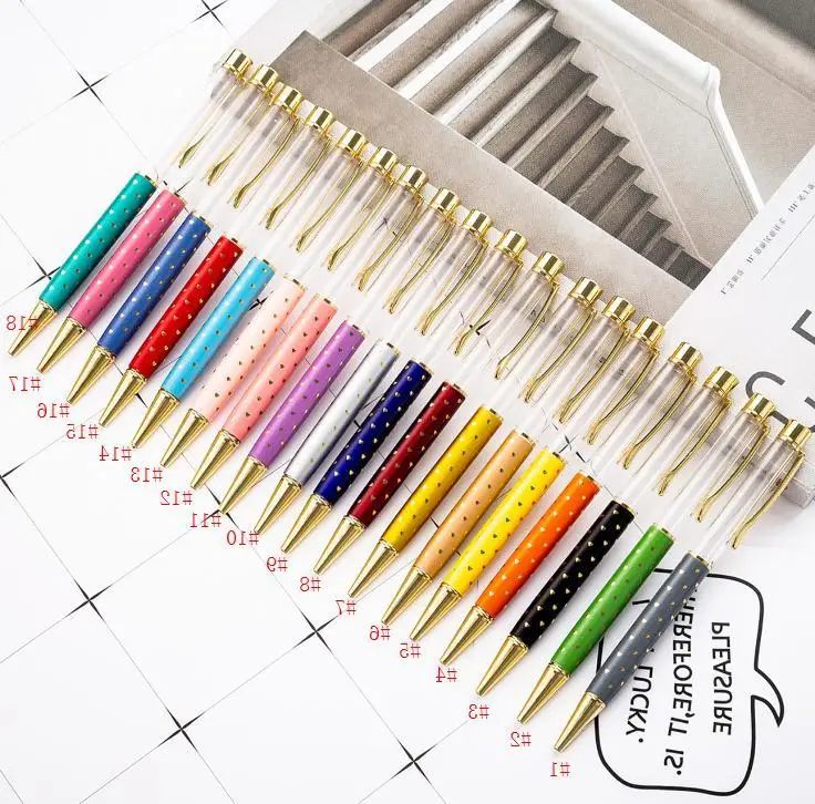 Fashion Creative Diy Metal Ballpoint Pens Wedding Gift Self-filling Pen School Stationery Office Supplies Writing Gift Wholesale
Fashion Creative Diy Metal Ballpoint Pens Wedding Gift Self-filling Pen School Stationery Office Supplies Writing Gift Wholesale