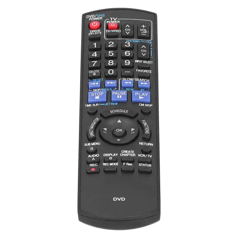 Remote Control Remote Control Black N2QAYB000197 for DMREZ485V/DMREZ48V/DMREZ485VK DVD Player Small DVD Remote Control
Remote Control Remote Control Black N2QAYB000197 for DMREZ485V/DMREZ48V/DMREZ485VK DVD Player Small DVD Remote Control