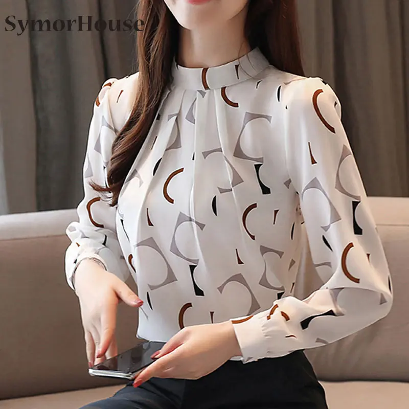 Women Clothing Chiffon Blouses Shirts Autumn Spring New Long sleeve Printed Shirts Female Women Tops Flower Shirt blusa
Women Clothing Chiffon Blouses Shirts Autumn Spring New Long sleeve Printed Shirts Female Women Tops Flower Shirt blusa