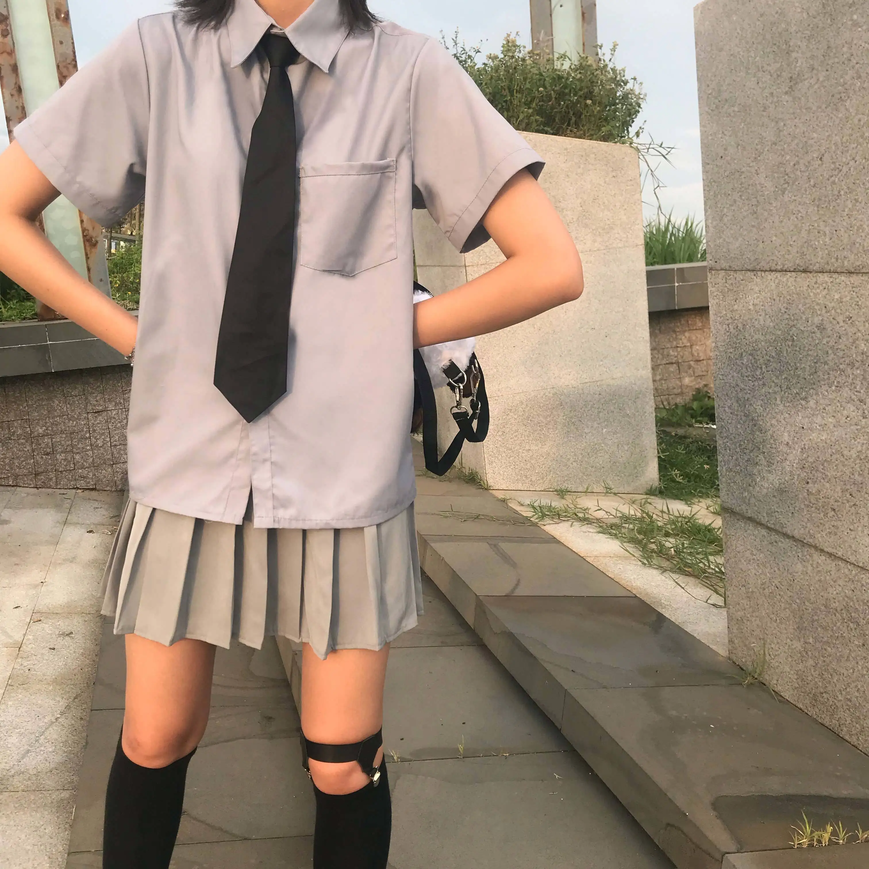 Spring Summer High-Waist Pleated Skirt Slim-Fit College-Style Women's Short Skirt Woman Skirts Mujer Faldas Saias Mulher
Spring Summer High-Waist Pleated Skirt Slim-Fit College-Style Women's Short Skirt Woman Skirts Mujer Faldas Saias Mulher