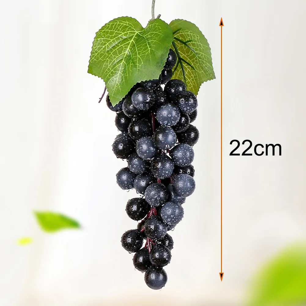 1 Bunch Of Grapes Artificial Fruit Grape Food Lifelike Fake Fruits Plant For Home Office Party Decoration Accessories
1 Bunch Of Grapes Artificial Fruit Grape Food Lifelike Fake Fruits Plant For Home Office Party Decoration Accessories