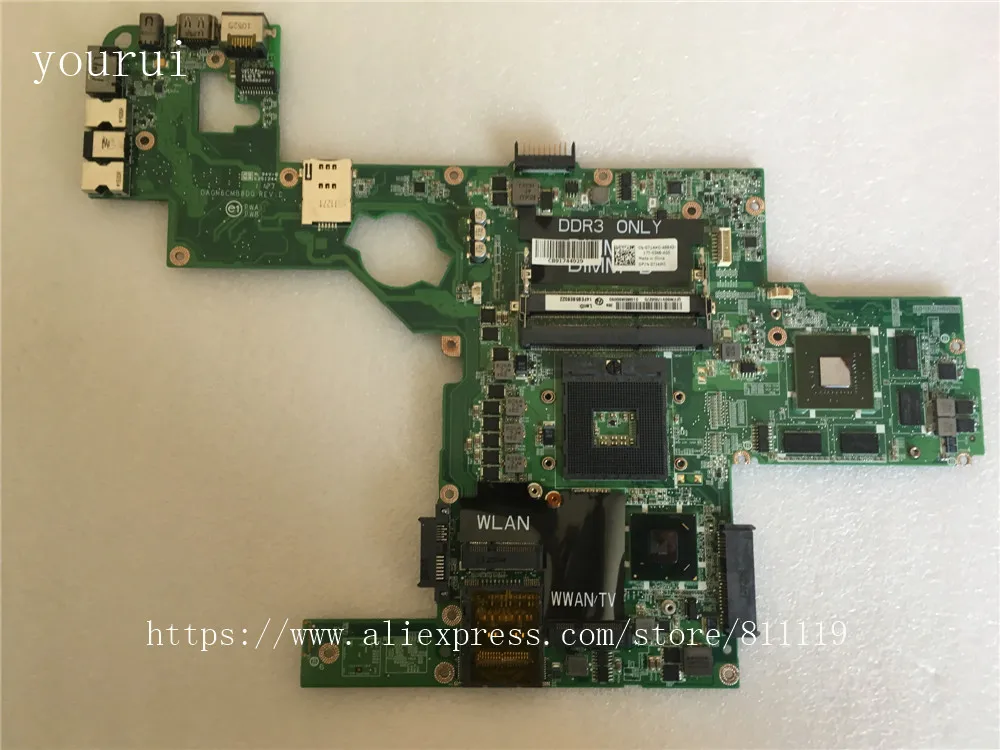 Yourui для Dell XPS L502X, материнская плата для ноутбука CN-0714WC 0714WC 714WC DAGM6CMB8D0 DDR3, работает идеально
Yourui для Dell XPS L502X, материнская плата для ноутбука CN-0714WC 0714WC 714WC DAGM6CMB8D0 DDR3, работает идеально