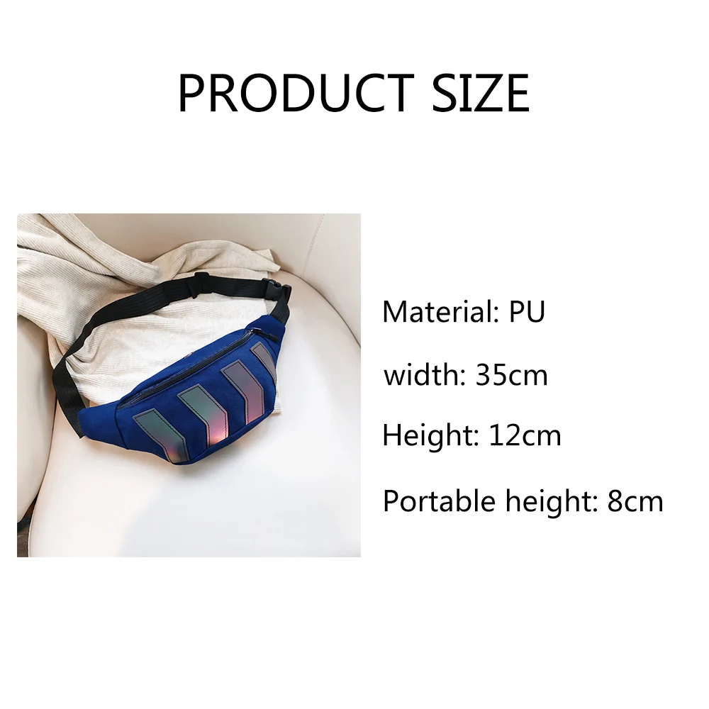Waist Bag Canvas Street Reflective Crossbody Pack Chest Bag Casual Travel Bags Hip Hop Shoulder Pack Belt Bag
Waist Bag Canvas Street Reflective Crossbody Pack Chest Bag Casual Travel Bags Hip Hop Shoulder Pack Belt Bag