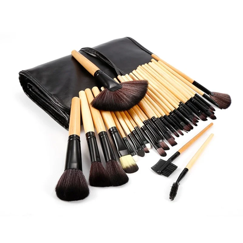 32PCS Make Up Brushes Pencil Contour Foundation Powder Eyeshadow Lip Blush Brushes with Bag Cosmetics Make up Tool
32PCS Make Up Brushes Pencil Contour Foundation Powder Eyeshadow Lip Blush Brushes with Bag Cosmetics Make up Tool